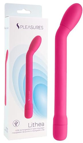 Masajeador Suelo Pélvico RECARGABLE USB Vibrador Fisioterapia Estimulación Zona G Lithea Spleasures (Cereza)