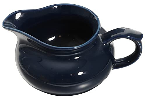 VOSAREA Saucière Céramique Légère avec Bec Verseur Lisse pour Condiments Et Sauces Tasse Multifonctionnelle Décorative pour Restaurant Et Cuisine Familiale