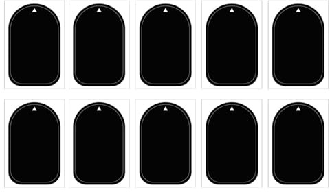 Autocollant de soupape de roue, autocollants de roue fermés,Pack de 10 autocollants de trous à soupapes scellées | Bicycles Pièces de jantes, accessoires de cyclisme noir pour toutes les femmes Hommes