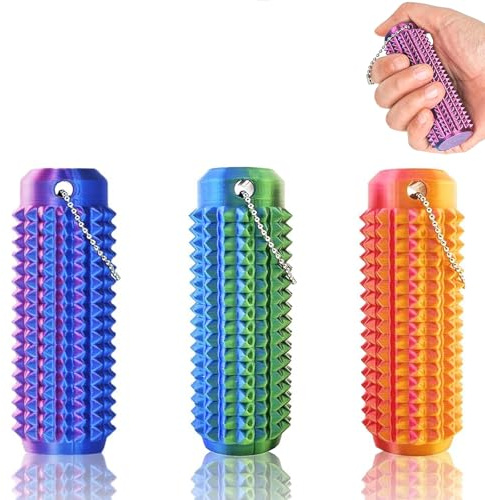 Echehi Confezione da 3 Giochi Sensoriali con Punte, Fidget Toys, Giochi Sensoriali Autismo, Giochi Sensoriali, Antistress Adulti e Bambini