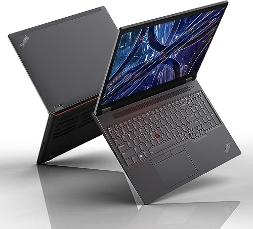 Lenovo ThinkPad P16 Gen 2 Intel Core i9-13950HX, 24C, 16 (3840 x 2400) OLED Touch, 400 nits, 128GB RAM, 4TB SSD, NVIDIA RTX 5000 Ada, Fingerprint Reader, Windows 11 Pro (Renewed)