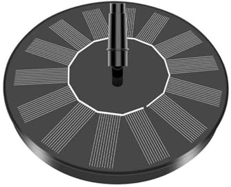 Solenergi Fågelbad Fontän Pump Vattenfontän Pool Damm Solenergidriven Färgglad Flytande Heminredning for Trädgård(16cm Solar Fountain)