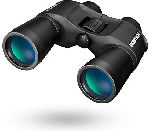 PENTAX SP 10X50: Außergewöhnliche Sehqualität durch das Porro Prismen Fernglas mit BAK4-Glasprismen. Vollständig mehrschichtig vergütete Optik. Große Objektivlinsen für ein kontrastreiches.