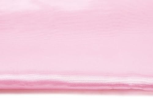 Satin Stoff Meterware am Stück (Rosa)