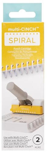We R Memory Keepers Spiral Punch Multi Cinch Cartridge Punch - 3:1