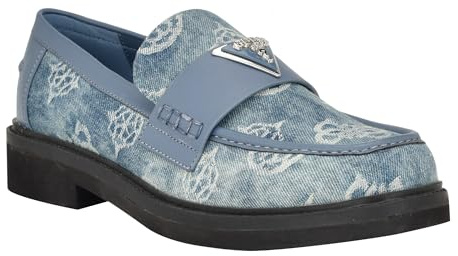 GUESS Damen Shatha Slipper, Denim, 39 EU