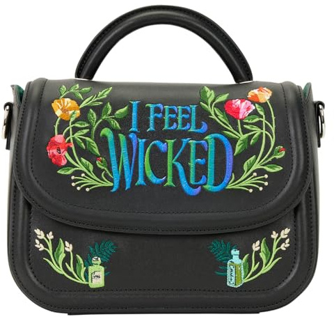 Loungefly Universal Wicked: Part Two Floral Crossbody Bag
