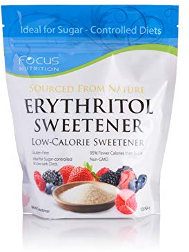 Erythritol Sweetener, Low-Calorie Sweetener, 1 lb (454 g), Xyloburst