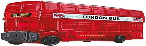 HCM Verlag 59156 Crystal Puzzle London Bus, 53 Teile, bunt