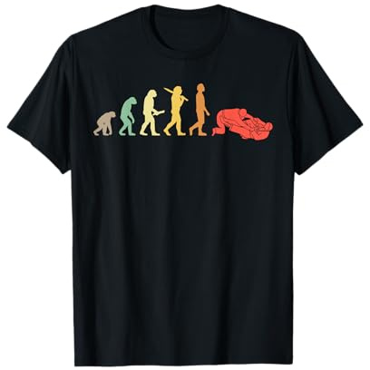 Jiu-Jitsu Evoluzione retrò Regalo Professioniti BJJ Maglietta