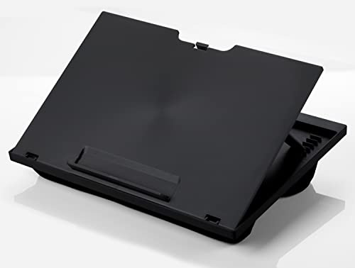 Q-Connect Height Adjustable Lap Desk Black