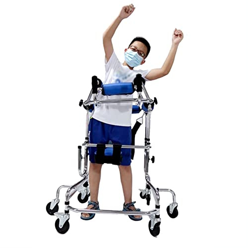 Ayudas Para Caminar Andador De Pie Para Adultos Mayores, Ligero Y De Aluminio, Plegable, Con 4 Ruedas Y Altura Ajustable, Con Inodoro Y Soporte Para Axilas.