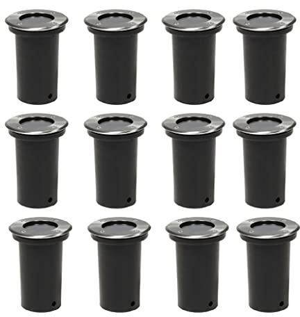 vidaXL 12x Spots Encastrables Eclairage Exterieur Lampe de Jardin Terrasse