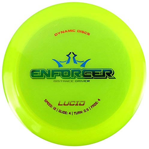 Dynamic Discs Lucid Enforcer Distance Driver Golf Disc [Colors May Vary]