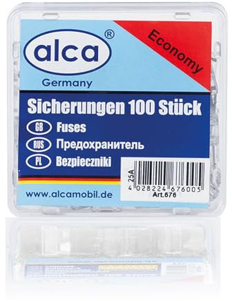 Mini-Sicherungen 25A, 100 St. Economy Box