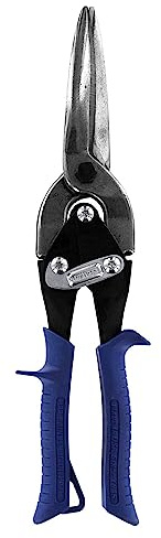 MIDWEST Power Cutters Long Cut Snip - Straight Cut Regular Tinner Shears, Made in the USA - MWT-6716A