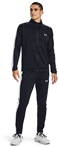 Under Armour Mens Knit Track Suit Black/White 3XL