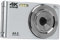 Appareil Photo Numérique, Zoom 16X 4K 44MP HD, écran 2,8 Pouces, Caméra de Vlogging Antichoc, Mini Caméra Portable, Appareil Photo Compact pour la Photographie (Silver)