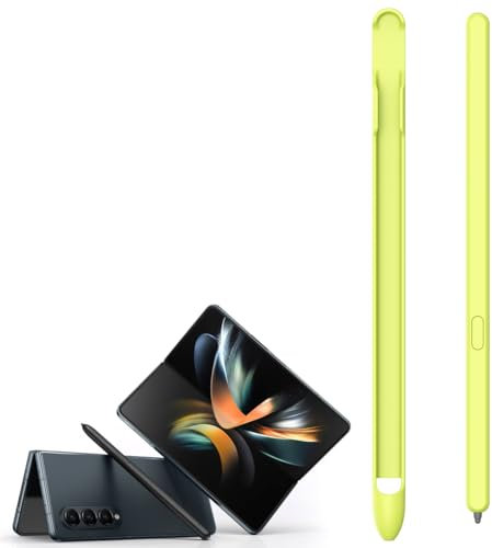Z Fold 6 S Pen Compatible for Galaxy Z Fold5 Slim Pen, Input pen for Fold6/Fold4, Fold5 S-Pen Fold Edition, 1.5mm Pen Tip 4098 Pressure Levels Stylus + S Pen Slot-Green