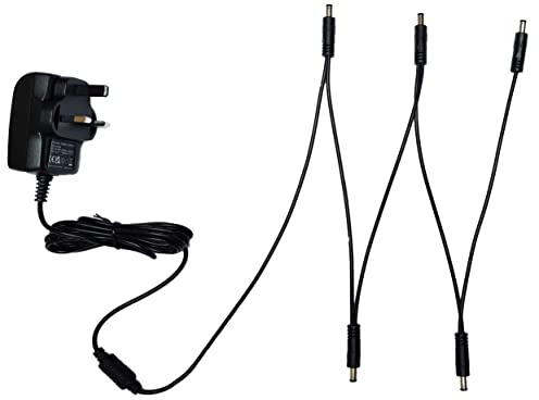 9V Guitar Effect Pedal Power Supply & 5 Way Daisy Chain Digitech