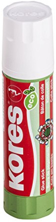 Kores K13202 - Colla stick Eco, colla a tenuta forte, sicura e non tossica, per arti e bricolage, ecologica, confezione da 24 x 20 g