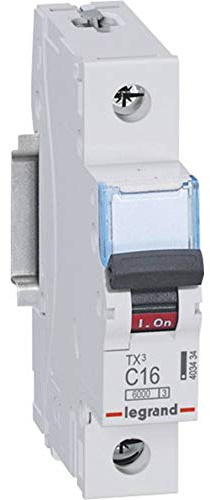 Legrand 403434 Disjoncteur 1 pôle 16 A 230 V, 400 V