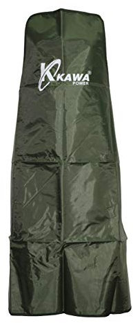 Kawapower KW389 Tablier de Protection pour débroussailleuses, Vert foncé