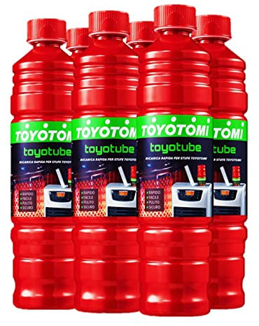 Toyotomi Filter TOYOTUBE No Filtro Ricarica Rapida per stufe a combustibile a Marchio Zibro, Kerosun e Toyoset, Greenlight_8,4, 8,4 litri (Ricondizionato)