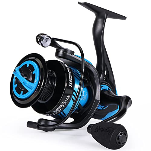 Sougayilang SL spinnrulle 5.2: 1 höghastighets metallspole kraftfull snurrande fiskerullar karp fiske gädda kolfiber drag max 11,3 kg fiskerulle-B30