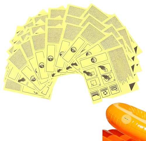 DALAETUS 30 Pcs Air Bed Repair Patch, Pool Patch Repair Kit for Inflatable Beds, Bounce Houses, Tents, Pool Floats and Inflatable Toys(6.5 * 6.5 cm)