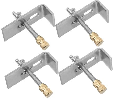 Homoyoyo 1Ensemble Clips de Montage pour Évier Sous Plan Quincaillerie Métallique pour Installation de Lavabo Encastré Accessoires Pratiques pour Cuisine de Bain