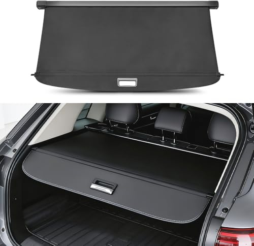 WENINETIES Cache-Bagages Rétractable pour Audi A4 Avant 2018, Étagère Arrière Rétractable De Coffre Couvre-Coffre Arrière Résistant aux UV Couverture de Coffre