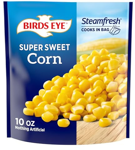 Birds Eye Steamfresh Super Sweet Corn, Frozen Vegetables, 10 oz. Bag