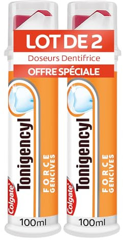 COLGATE - Tonigencyl Capital Gencives Doseur Dentifrice - 100 ml - Lot de 2