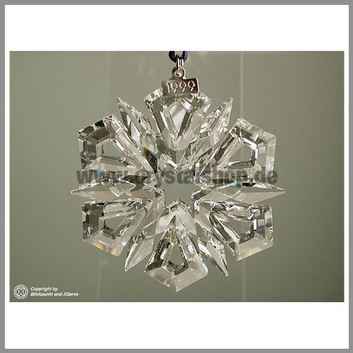 Swarovski Weihnachtsstern 1999 Ornament Christmas