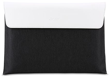 Acer Tablet Tasche / Protective Sleeve (geeignet für alle 10 Zoll Acer Tablets und 2-in-1s) schwarz/weiß