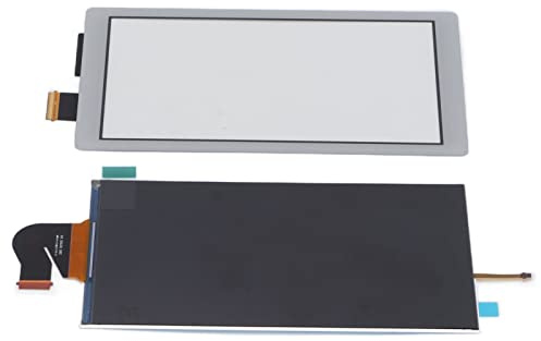 Cuifati Écran de Remplacement pour Switch Lite, Coupes précises et interfaces Uniquement pour Switch Lite adapté à l'installation et Facile à Installer.(Gris)