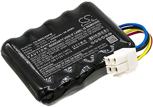 TCTK Akku 2500mAh Kompatibel mit [Worx] für Landroid S 390m2, für Landroid S Basic, für S300, für S300 2018, für S300i, für S450i, für S450i 2018, FBA