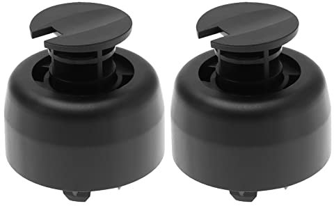 YINETTECH 2 Stück Wagenheber Adapter Klinkenbuchse Stecker Kompatibel mit W639 W447 A6395830046 Kfz-Zubehör Kunststoff Schwarz