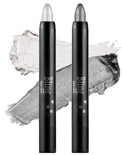 Boobeen Eyeshadow Pencil Crayon Wasserfester Lidschattenstift Shimmer Cream Eyeshadow Pen Erstellen Sie glitzerndes Augen-Make-up, einfach zu verwenden