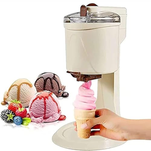 CYMYYDS Macchina per Gelato Soft, Gelatiera, Macchina Automatica per Gelato Soft Mini Frutta, Gelatiere allo Yogurt per Gelatiera