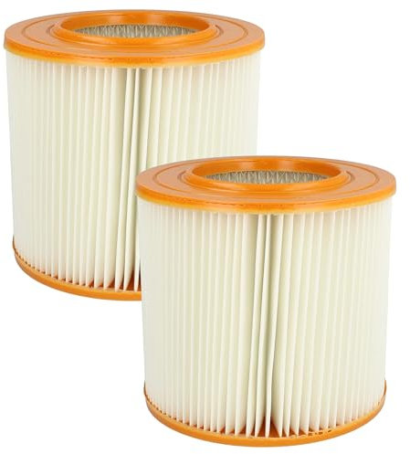 vhbw 2x Faltenfilter kompatibel mit Allaway C30, C40, A40, A50, A30, AW1700, AW2000, A60, CV1350, CV1750, M1000, CV1950, L25 Staubsauger - Filter