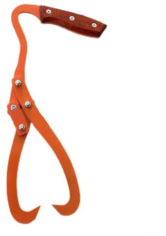 CNANRNANC Handpackzange Stammheber Holzgreifer Greifzange Packzange Verladehilfe Holzzange Holzhaken Handhebehaken Schleppzange(13in)