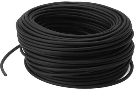 5mm Electronic Fence High Voltage Wire Alloy Inner Double Insulated Pulse Cable for Garden (50m)