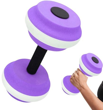 Water Aerobics Weights Waterproof Aerobic Equipment Dumbbells | Water Dumbbells for Home Gym Fitness Workout Recovery Hotel Pool