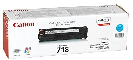 Canon 718 C original Toner Cian für ISensys Laserdrucker