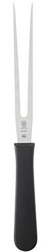 Mercer Culinary M14007 Millennia Black Handle, 7-Inch Straight, Cook's Fork
