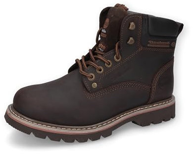 Dockers by Gerli Herren Combat Boots, Männer Sport- & Outdoorschuhe,wasserabweisend,warm gefüttert,Fitnessschuhe,Stiefel,Cafe,43 EU