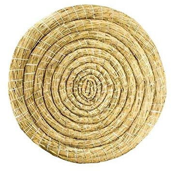 Bersaglio rotondo in paglia, 80 cm, colore naturale