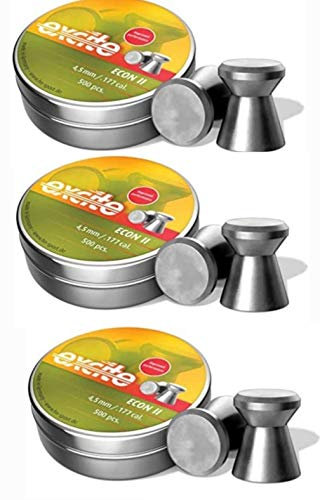 ARMERIAONLINE SINCE 1999 1500 Pallini PIOMBINI 4 5 4.5 45 MM PIOMBINI Excite h e n h&n per CARABINA Pistola Aria COMPRESSA Gas CO2